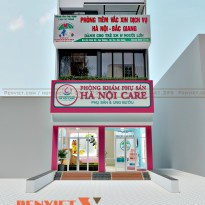 Thiết kế phòng khám sản khoa ung bướu Anh Huy – Bắc Giang